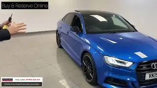 2019 Audi S3 2.0TFSI Black Edition Quattro