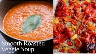 Cozy Roasted Pepper and Tomato Soup for Chilly Evenings