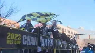 Thousands show up for Columbus Crew championship parade