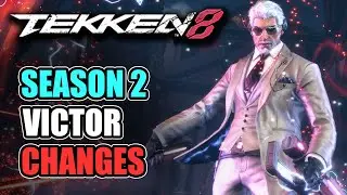 「VICTOR」 Tekken 8 Season 2 Changes (in 4 minutes!!)
