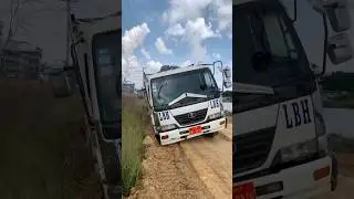 Dump truck stuck in deep mud hard recovery by strong KOMATSU Bulldozer #komatsu #dumptruck #stuck