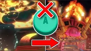 Bowser's Castle to Wario Stadium R in 0 A Presses - Mario Kart World