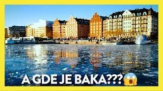 A GDE JE BAKA??? // STOKHOLM 2018. - VLOG - PRVI DEO