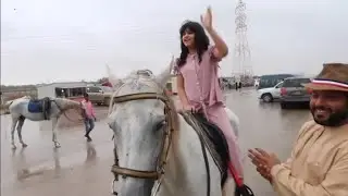 حمده صارت فارسه وركبت الخيل 👍🏻😂