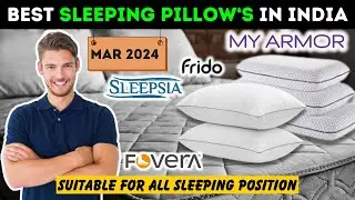 [TOP 5] Best Pillow's For Sleeping In India 2024 | Best Pillows For Neck & Back Pain