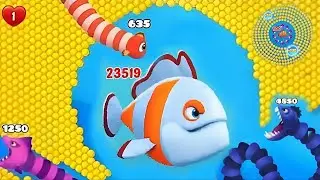 Fishdom 🐠 ads Mini Games 63.7 New update. Hungry fish video gameplay Hadi gaming yt