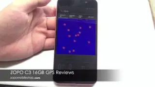 ZOPO C3 MTK6589T Android Phone GPS Test Review