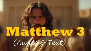 Matthew 3 | KJV AUDIO BIBLE (With Text & Images)