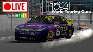 Flagamer Jogando Toca World Touring Cars (PS1) Ao Vivo #LiveRetr&ocirc;