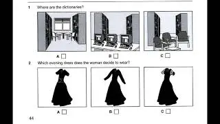 Study English online (B1). Preliminary English Test (PET) Listening Book 6 : Test 2 part 1