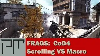 CoD4 G3 shooting comparison | Normal Clicking, Crazy Clicking, Macro & Scrolling