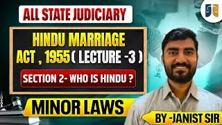 Who is Hindu under Hindu Marriage Act? | Section 2 HMA Explained | Lecture 3