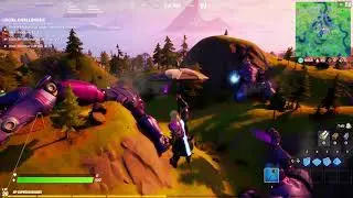 Launch off all sentinel hands without touching the ground &ndash; Fortnite Wolverine week 4 challenge