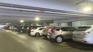 Modded Schindler 300A Hydraulic Elevators at the Downtown Naperville, IL Parking Garage