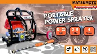 BISNIS STEAM JADI MUDAH DENGAN MESIN 4 TAK PORTABLE SPRAYER | MATSUMOTO MSE-139 F