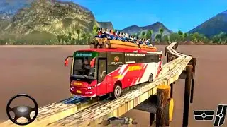 Real Bus Driving Simulator 3D - Offroad Tourist Coach Bus Driver - Android Gameplay