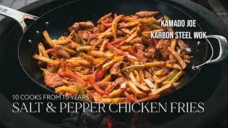 Salt & Pepper Chicken Loaded Fries | 10 Cooks from 10 Years | Barbechoo