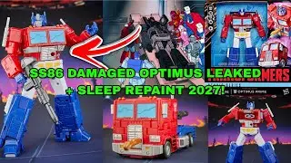 2027 SS86 Sleep Mode Optimus COMING + LEAKED SS86 Battle Damage Optimus Prime Images!!!