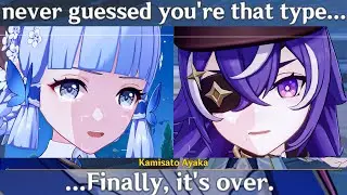 FINAL ACT!! CRYING AYAKA & CHEVREUSE Cutscene Genshin Impact