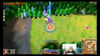 Dyrus playing Shyvana, farming, recalled and buying Warmog's