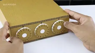DIY Cardboard Locker Box - Easy Step-by-Step Tutorial | Perfect for Organizing
