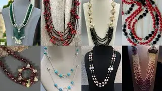 Gemstone Beads Long Necklaces ✨ Unique Styles & Inspirations