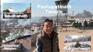 Pashupatinath Temple, Kirateshwar Mahadev & Boudhanath of Kathmandu NEPAL vlog