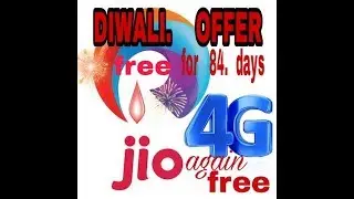 Jio Again Free For 3 Months////DIWALI OFFER