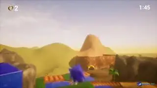 Sonic R HD | Sonic Fan Games ❄ Gameplay
