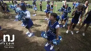 Cheerleaders with special needs inspire at Hunterdon Huskies football games