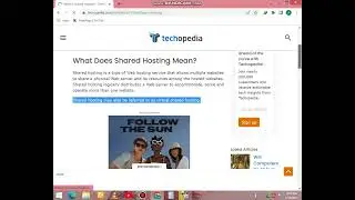 What Does Shared Hosting Mean? Part 1 | Nabeela Tech |
