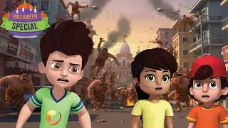 సన్‌సిటీలో ఆదిమానవుడి దాడి| Kicko & Super Speedo New Episodes | Cartoon For Kids | S2