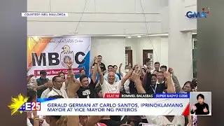 Gerald German at Carlo Santos, iprinoklamang Mayor at Vice Mayor ng Pateros | Eleksyon 2025
