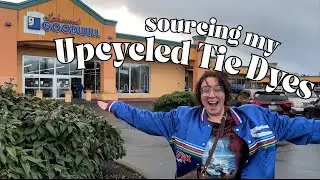My Tie-Dye Sourcing Process 🌈 Thrifting with My Mom (So Cute)