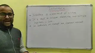 What is Interface in Java in hindi ? Java Tutorial for begginers - 49