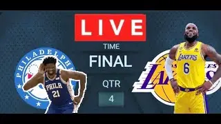 NBA LIVE Watch Party! | Lakers vs Sixers| Warriors vs Jazz | Live Reactions & Play-by-Play!