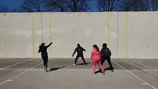 Victory  Park - Tiffany & Desiree vs Elaina & Shena -Filmed By Shena Pro Handball Alliance 3.26.2023