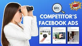 How to spy your competitor Facebook Ads for FREE - Spy on your competitor
