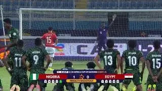 Nigeria U20 Vs Egypt U20 African Nations Cup Highlights and all goals (1:1)