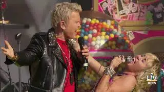 Miley Cyrus and Billy Idol Perform Before the Super Bowl | Tampa, Florida