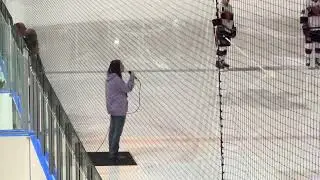 National Anthem Utah Utes Hockey 12/17/2025