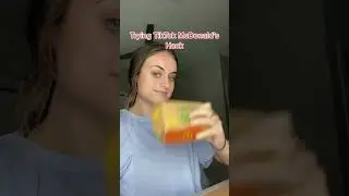 Trying TikTok famous McDonald&rsquo;s Hack #mcdonaldshacks #tiktokfamous #mcdonalds #foodhacks #foodie