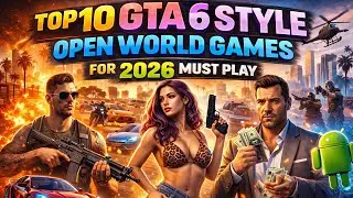 Top 10 GTA 6 Style Open World Games for Android