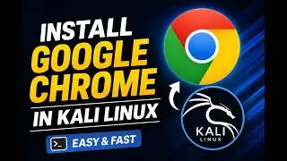 How to install google chrome in kali linux