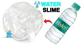 How to make Water and Glue Slime at home Without Borax Activator/Making Water Slime/Diy water slime
