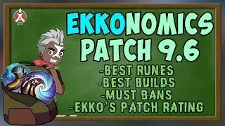 Maxske's Ekko | EKKONOMICS 9.6! MINION DEMATS! ВСЁ EKKO ДЛЯ ПАТЧА 9.6!