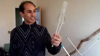 How to fix a broken leg on a clothes horse.