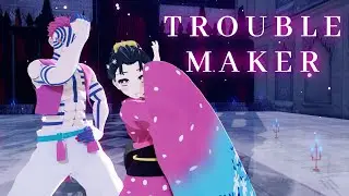 【鬼滅の刃MMD/Demon Slayer】 Trouble Maker (short) 【Akaza/Koyuki】