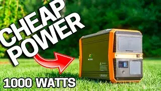 SUNGZU 1000 Watt Battery Generator & Solar Power Station