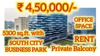 Grand Office Space for Rent| South City Business Park | 5300 Sq.Ft. of Premium Workspace 9836527860